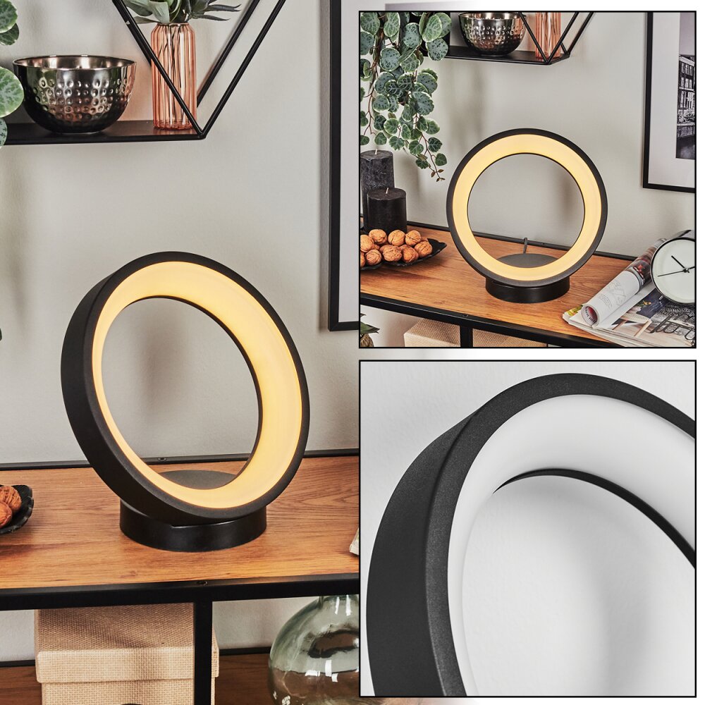 Delor Bordslampa LED Svart, 1-ljuskällor, Färgväxlare main product photo