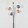 Ripoll kullampa, Golvlampa Amber, Klart, Rökfärger, 5-ljuskällor