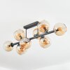 Koyoto Taklampa, kullampa Amber, 8-ljuskällor
