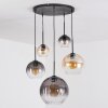 Koyoto Pendellampa, kullampa, Pendelbelysning Amber, Klart, Rökfärger, 5-ljuskällor