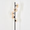 Koyoto kullampa, Golvlampa Amber, Klart, 5-ljuskällor