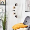 Koyoto kullampa, Golvlampa Amber, Klart, Rökfärger, 5-ljuskällor