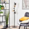 Koyoto kullampa, Golvlampa Amber, Klart, Rökfärger, 5-ljuskällor