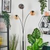 Gastor kullampa, Golvlampa Amber, Klart, Rökfärger, 3-ljuskällor