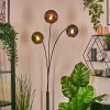Koyoto kullampa, Golvlampa Blå, Grön, Kopparfärg, 3-ljuskällor
