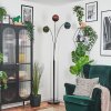 Koyoto kullampa, Golvlampa Blå, Grön, Kopparfärg, 3-ljuskällor