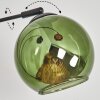 Koyoto kullampa, Golvlampa Blå, Grön, Kopparfärg, 3-ljuskällor