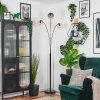 Koyoto kullampa, Golvlampa Amber, Klart, Rökfärger, 3-ljuskällor