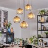 Koyoto Pendellampa, kullampa, Pendelbelysning Guld, Svart, 5-ljuskällor
