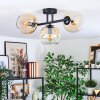 Koyoto Taklampa, kullampa Amber, Klart, 3-ljuskällor