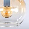 Koyoto Taklampa, kullampa Amber, Klart, 3-ljuskällor