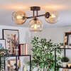 Koyoto Taklampa, kullampa Amber, Klart, 3-ljuskällor