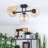 Koyoto Taklampa, kullampa Amber, Klart, 3-ljuskällor