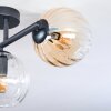 Koyoto Taklampa, kullampa Amber, Klart, Rökfärger, 3-ljuskällor