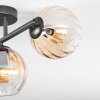 Koyoto Taklampa, kullampa Amber, Klart, 3-ljuskällor