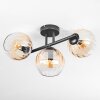 Koyoto Taklampa, kullampa Amber, Klart, 3-ljuskällor