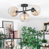 Koyoto Taklampa, kullampa Amber, Klart, 3-ljuskällor