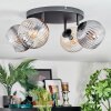 Koyoto Taklampa, kullampa Amber, Klart, Rökfärger, 4-ljuskällor