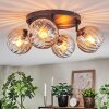 Koyoto Taklampa, kullampa Amber, Klart, 4-ljuskällor