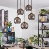 Koyoto Pendellampa, kullampa, Pendelbelysning Guld, Svart, 5-ljuskällor
