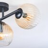 Koyoto Taklampa, kullampa Amber, Klart, 3-ljuskällor