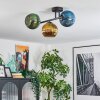 Koyoto Taklampa, kullampa Blå, Guld, Grön, 3-ljuskällor
