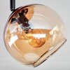 Koyoto Taklampa, kullampa Amber, Krom, Klart, Rökfärger, 4-ljuskällor
