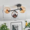 Gastor Taklampa, kullampa Amber, Rökfärger, 3-ljuskällor