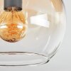 Koyoto Taklampa, kullampa Amber, Klart, 3-ljuskällor