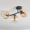 Koyoto Taklampa, kullampa Amber, Klart, 3-ljuskällor