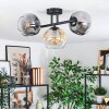 Ripoll Taklampa, kullampa Amber, Klart, Rökfärger, 3-ljuskällor