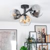 Ripoll Taklampa, kullampa Amber, Klart, Rökfärger, 3-ljuskällor
