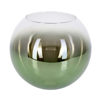 Lampskärm i glas  Koyoto Reservglas, reservdel 25 cm Grön, Klart