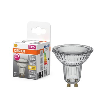 Osram GU10 7.9 Watt varmvit dimbar 650 Lumen