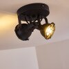 Jonsered Taklampa, Takstrålkastare Svart, 2-ljuskällor