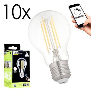 E27 LED 6 Watt varmvit dimbar 806 Lumen