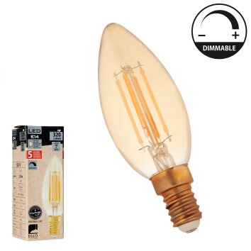 E14 LED 4 Watt varmvit dimbar 320 Lumen