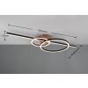 Trio Lampor MONTILLA Taklampa LED Brun, Svart, 1-ljuskällor, Fjärrkontroll