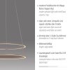 Paul Neuhaus CONTURA Pendelbelysning LED Sandfärgad, 2-ljuskällor