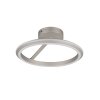 Trio Amador Taklampa LED Nickel matt, 1-ljuskällor