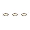 Trio Himal Infälld lampa LED Nickel matt, 3-ljuskällor