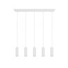 Trio Soka Pendelbelysning Vit, 5-ljuskällor