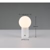 Trio Lampor Tauris Bordslampa LED Vit, 1-ljuskällor