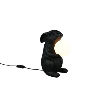 Reality Rabbit Bordslampa Svart, 1-ljuskällor