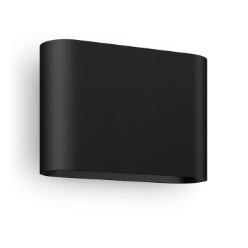 Philips Lampor Dymera vägglampa utomhus LED Svart, 1-ljuskällor, Färgväxlare