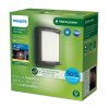 Philips Lampor Samondra vägglampa utomhus LED Antracit, 1-ljuskällor