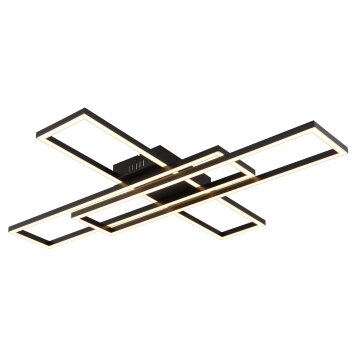 Globo Tatjana Taklampa LED Svart, 1-ljuskällor