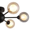 Globo Roland Taklampa Svart, 6-ljuskällor