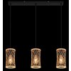 Globo Mali Pendellampa Svart, 3-ljuskällor