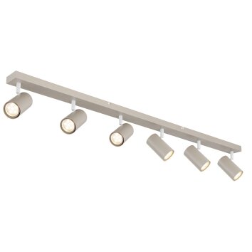 Globo Robby Taklampa Sandfärgad, 6-ljuskällor